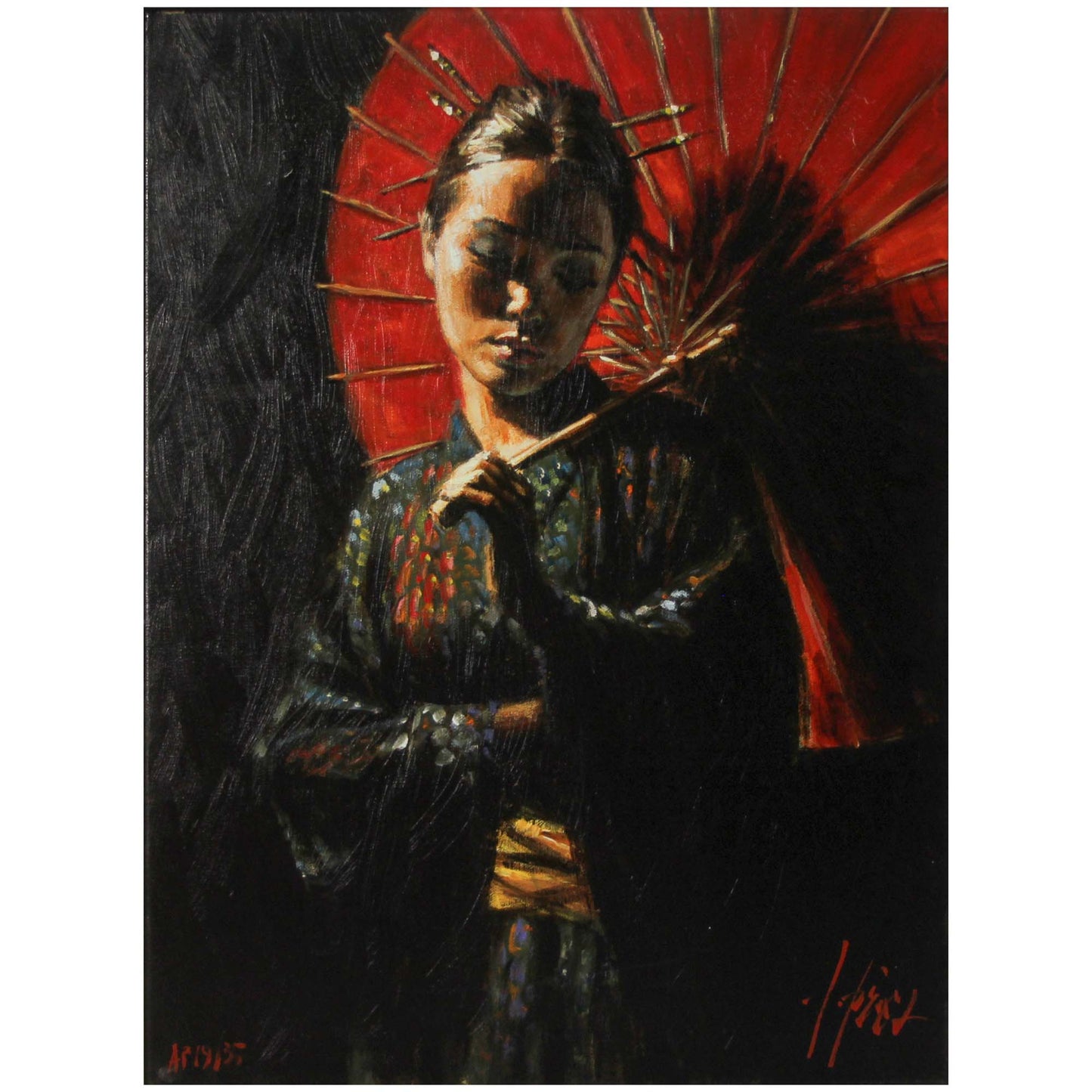 Fabian Perez; "Geisha III" Art G S Pawn