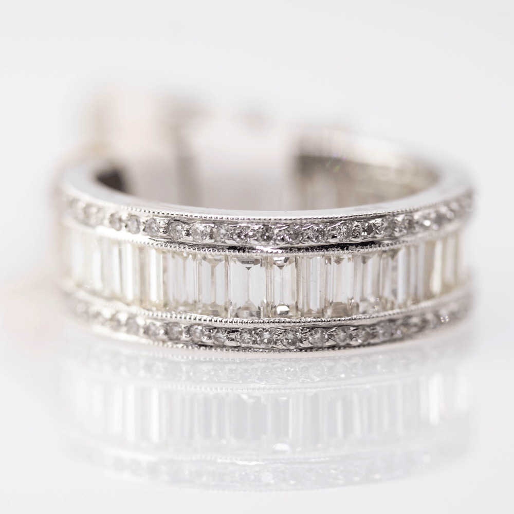 18K Diamond White Gold Ring Gold & Silver Pawn Shop