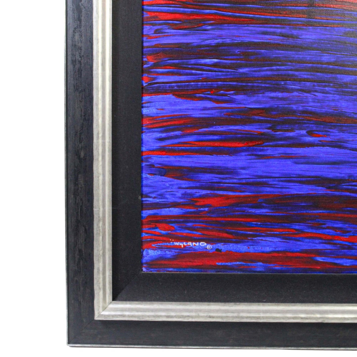 Robert Wyland; Abstract Whale Diving Art Gold & Silver Pawn Shop