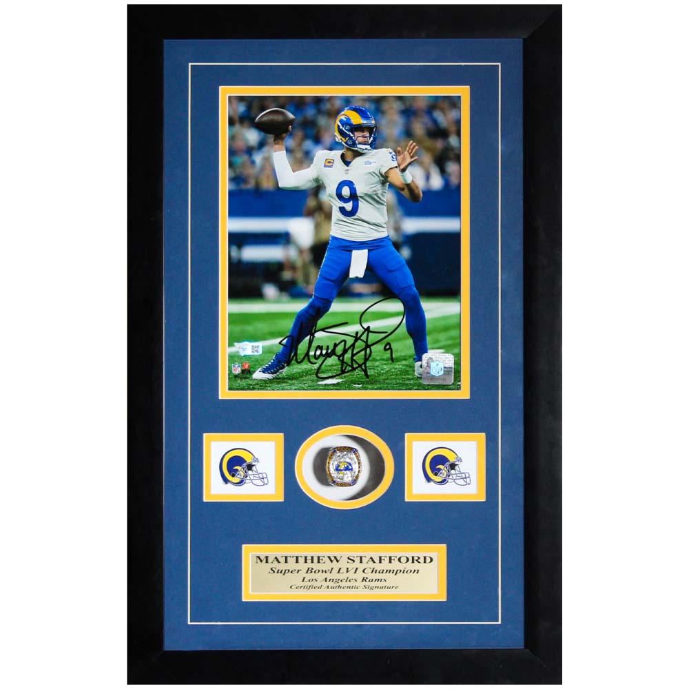 Shop Matthew Stafford Los Angeles Rams Super Bowl LVI Champions