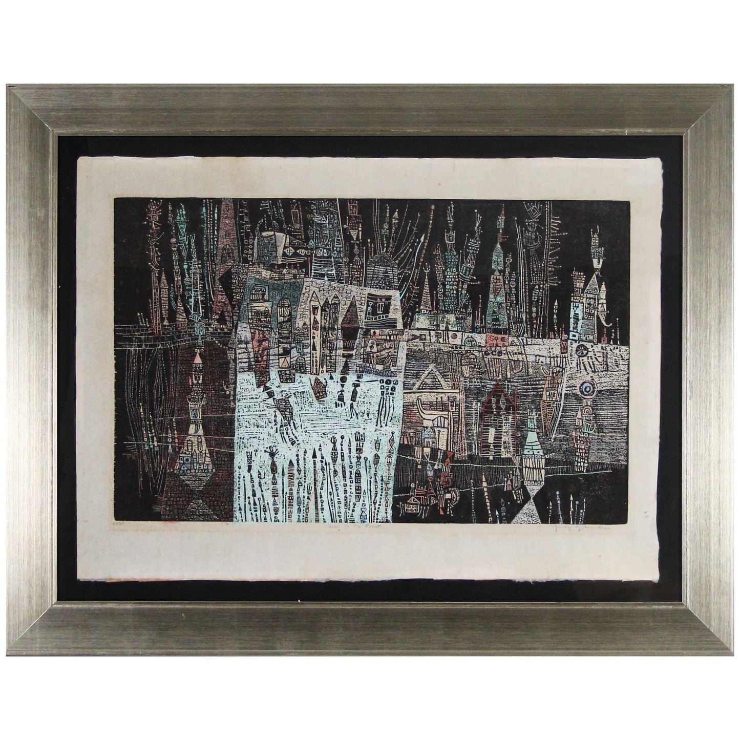 Ynez Johnston; Lion in the Forest Art Gold & Silver Pawn Shop