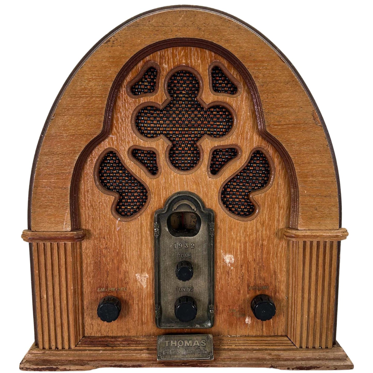 1989 Thomas Cassette Radio Gold & Silver Pawn Shop