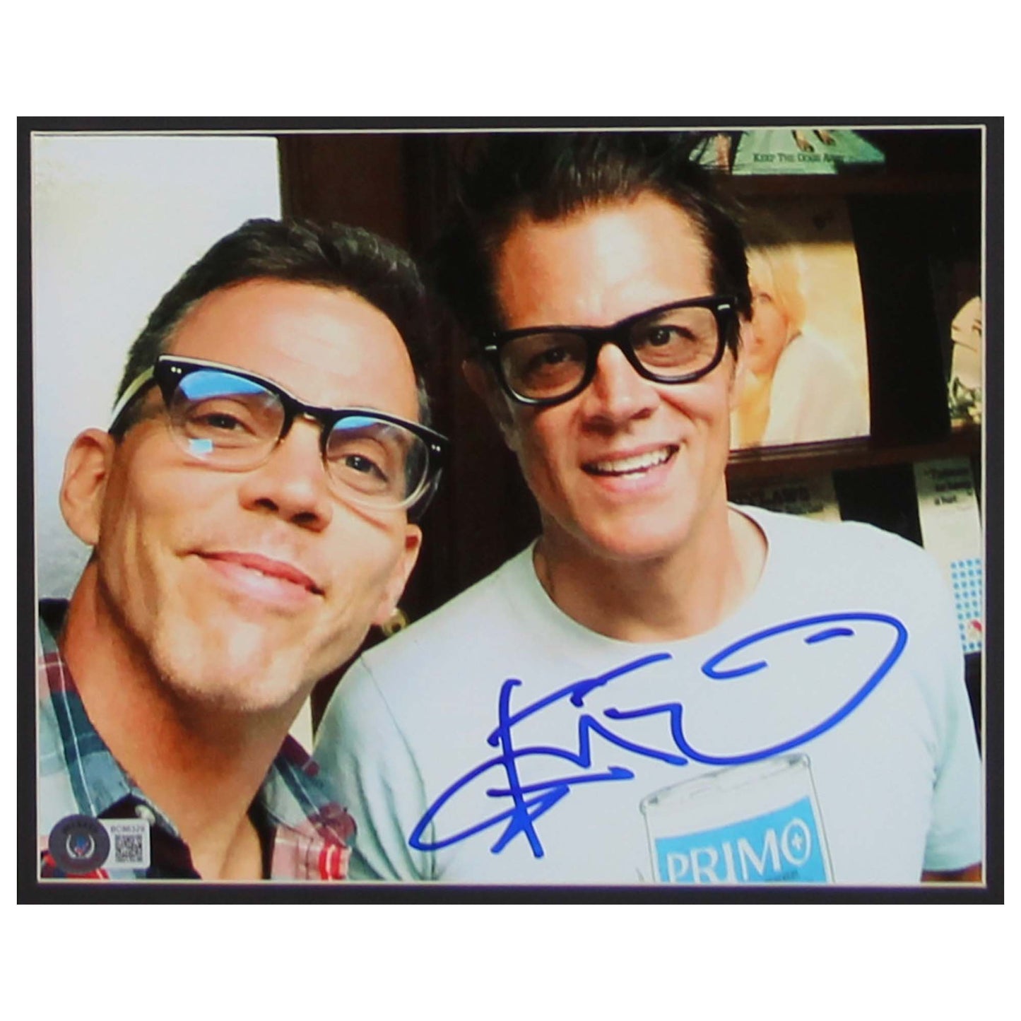 Steve-O Autographed Jackass Memorabilia Gold & Silver Pawn Shop