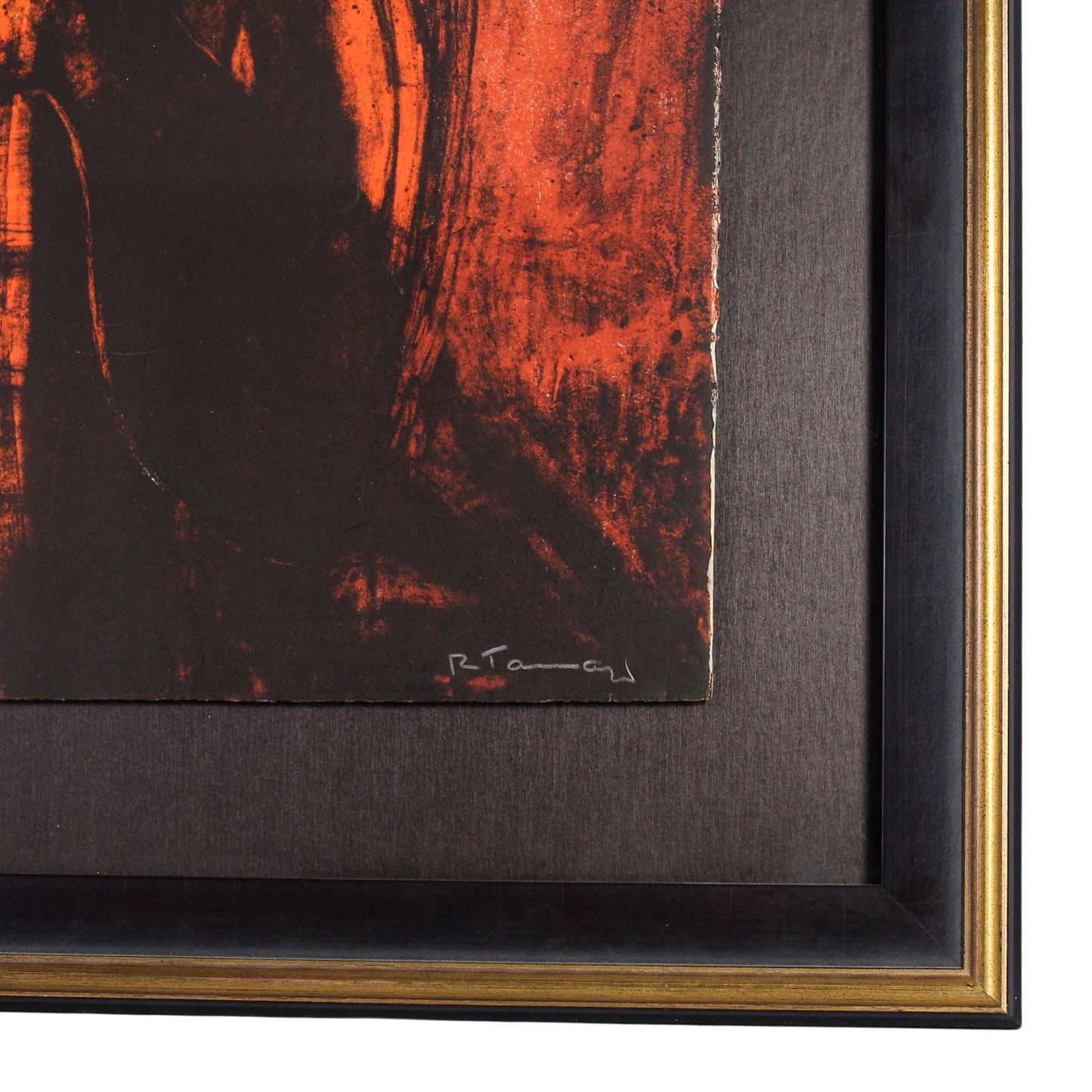 Rufino Tamayo; Hombre en Fondo Verde Art Gold & Silver Pawn Shop