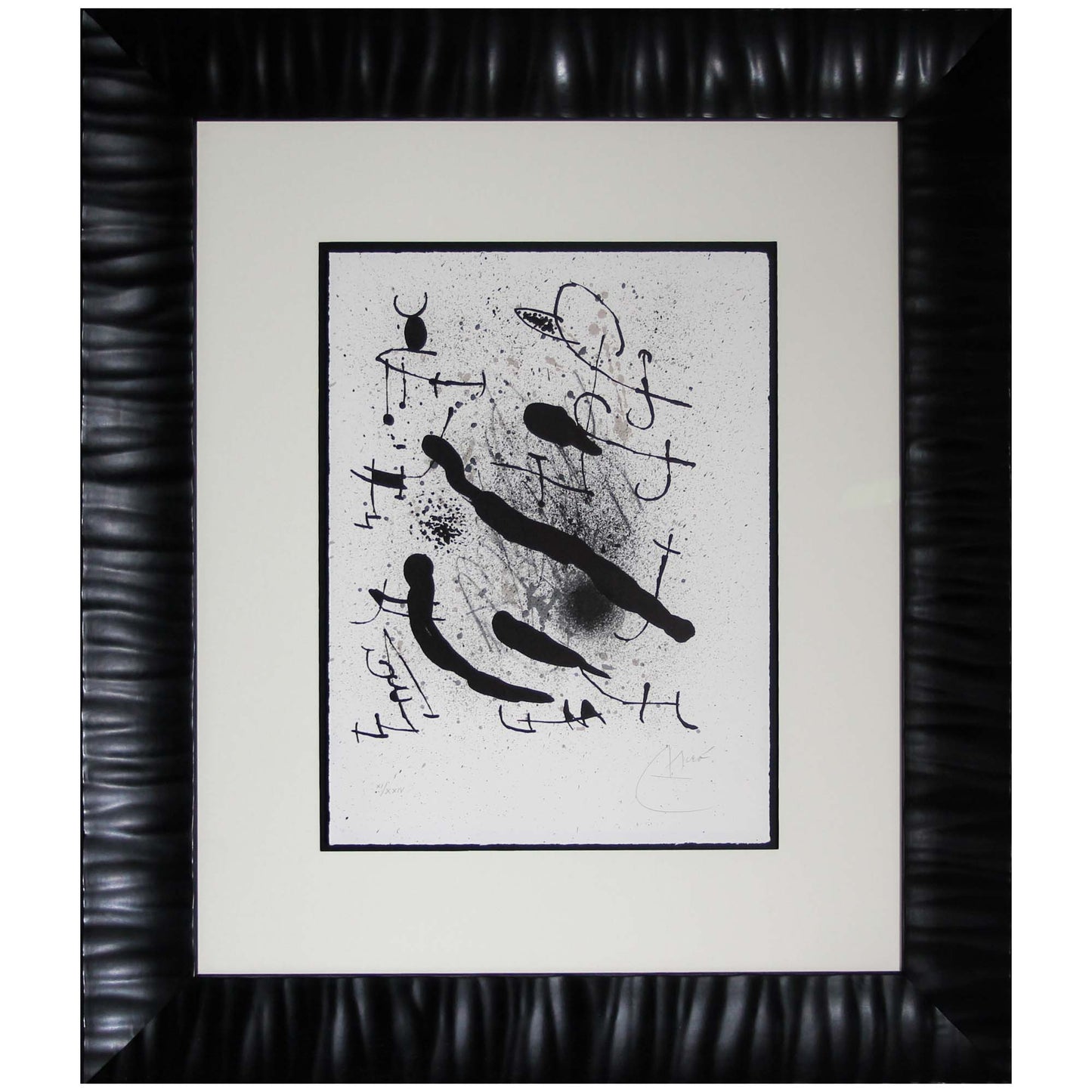 Joan Miró: Liberté des Liberté, Original Lithograph, Untitled 06, 1971 Art G S Pawn