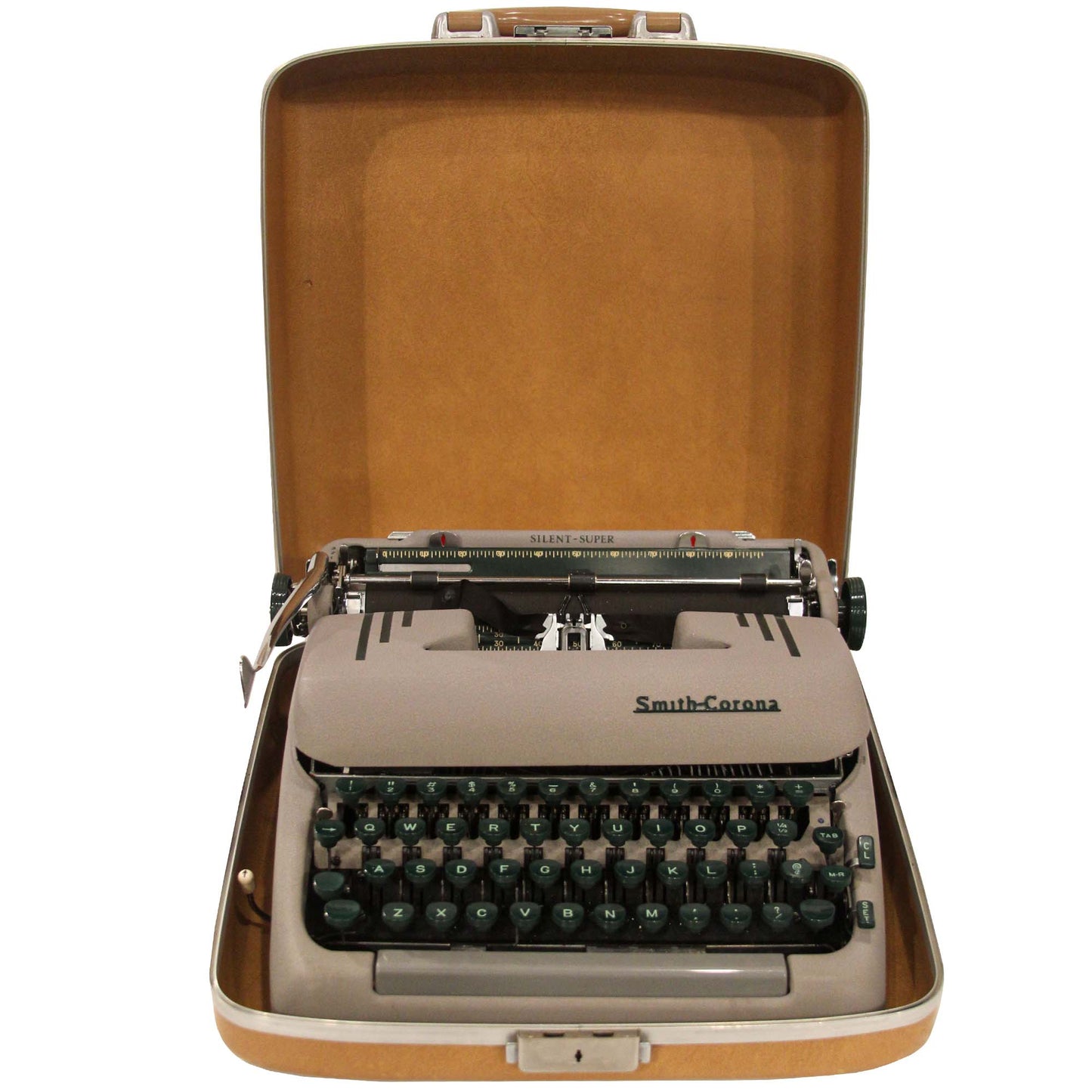 Vintage Smith-Corona Typewriter Gold & Silver Pawn Shop