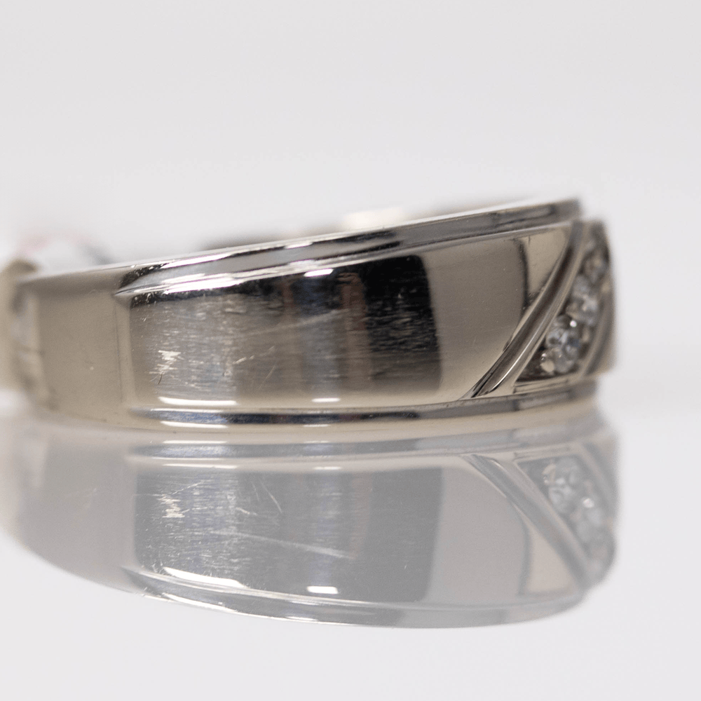 Triple Diamond Band Gold & Silver Pawn Shop