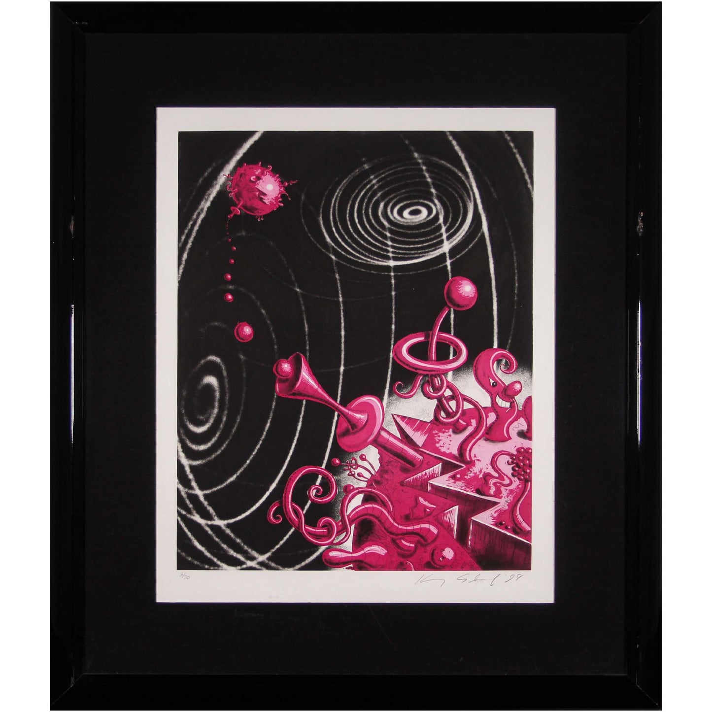 Kenny Scharf: Galaxiverse, 1998 Art Gold & Silver Pawn Shop