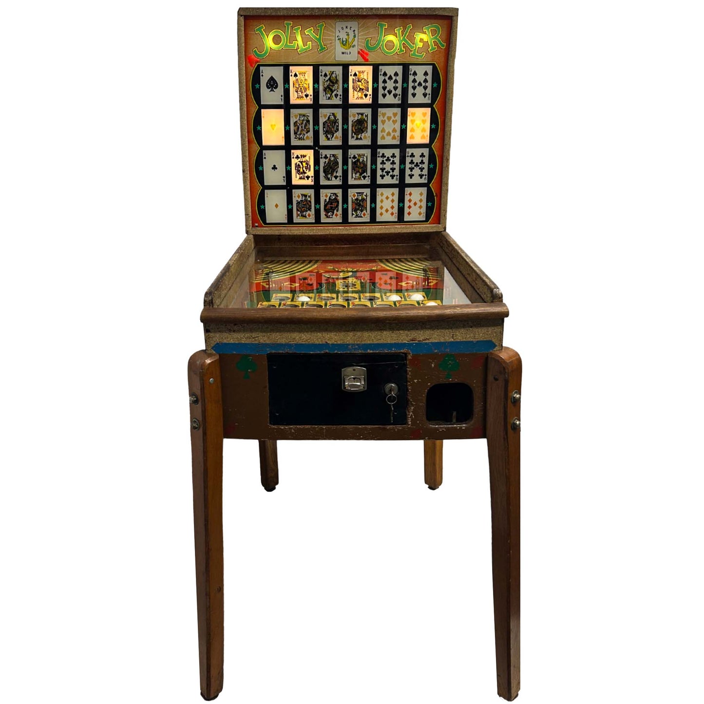 Jolly Joker Pinball Machine Gold & Silver Pawn Shop