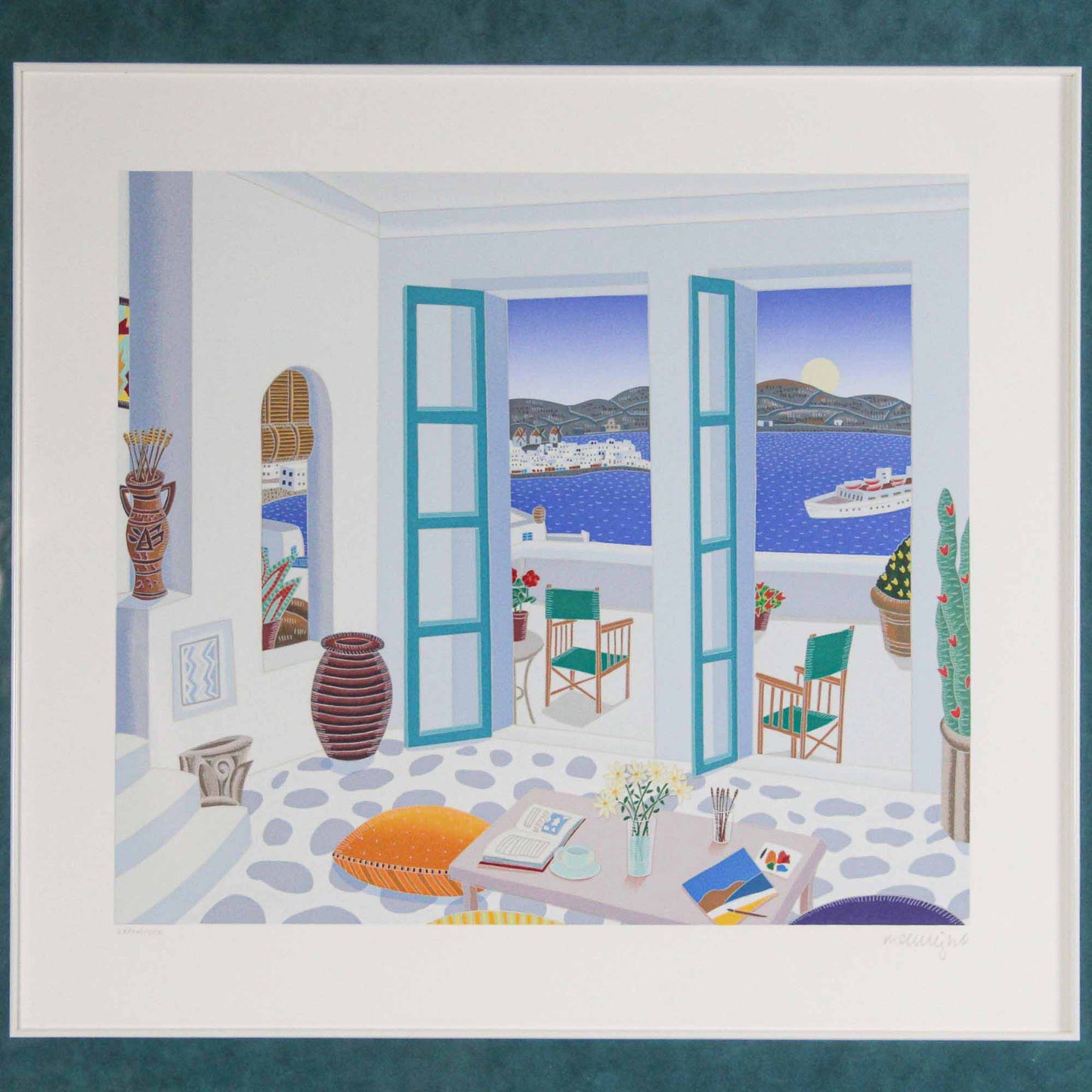 Thomas McKnight; Aegean Paradise Art Gold & Silver Pawn Shop