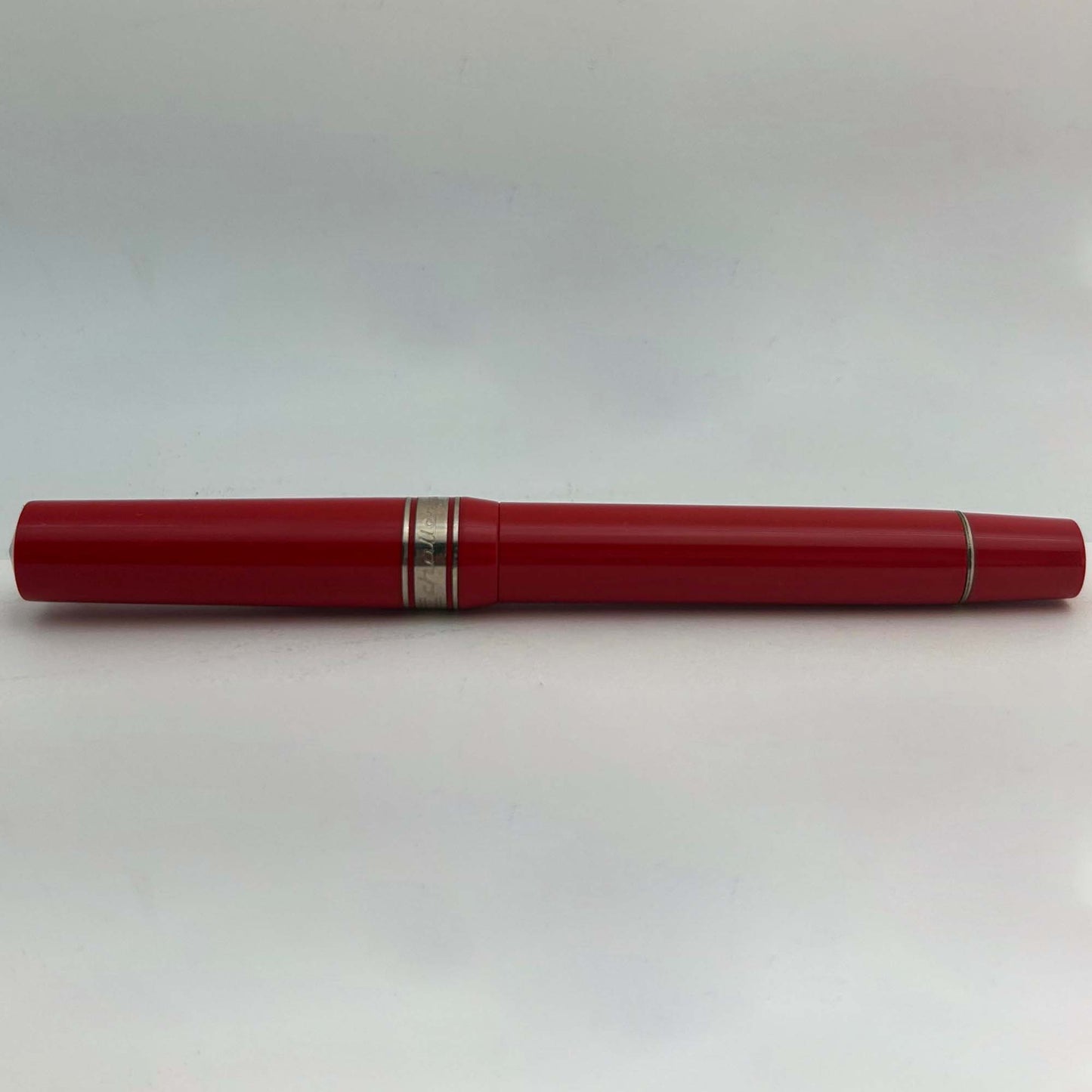 Red OMAS Fountain Pen (Ferrari) Gold & Silver Pawn Shop