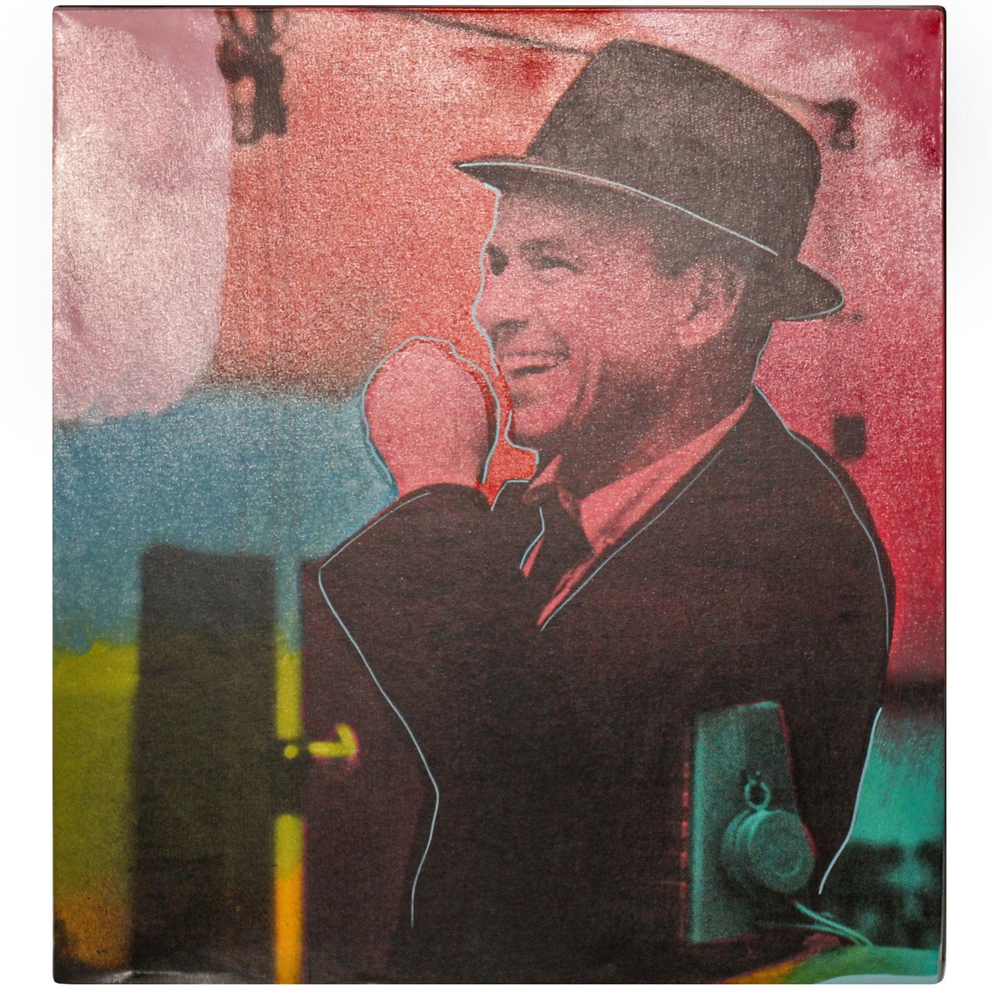 Steve Kaufman; Chairman of the Board (From the Sinatra Legacy Suite) Art Gold & Silver Pawn Shop