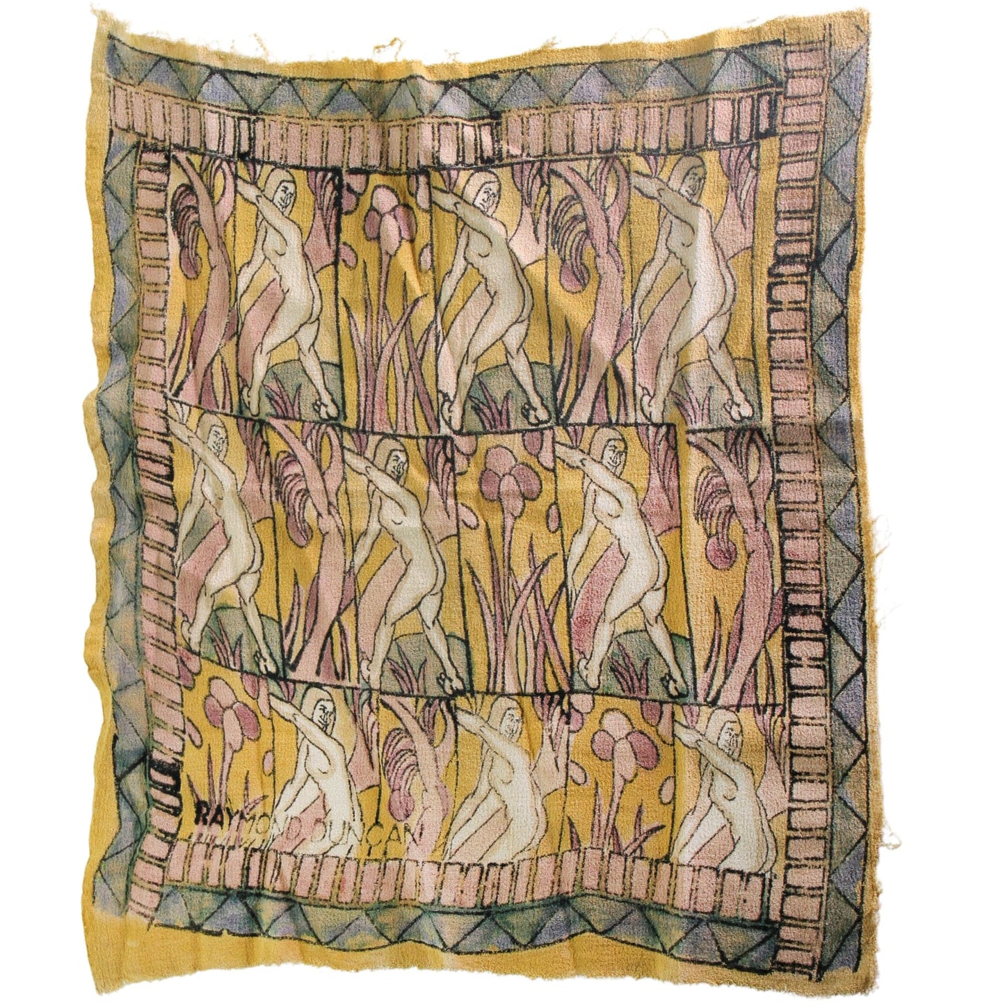 Raymond Duncan Scarf Gold & Silver Pawn Shop