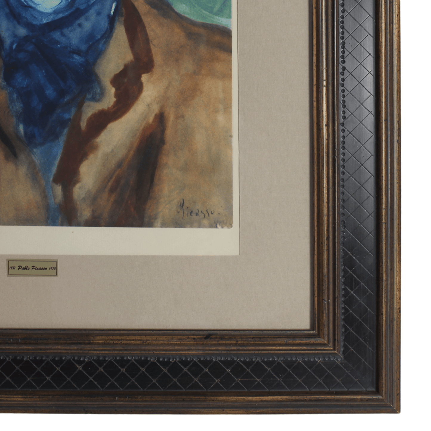 Pablo Picasso; Le Peintre Sebastian Juner Vidal Art Gold & Silver Pawn Shop