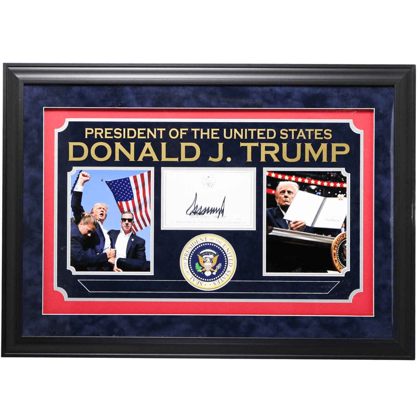 Donald Trump Signed Memorabilia Gold & Silver Pawn Shop