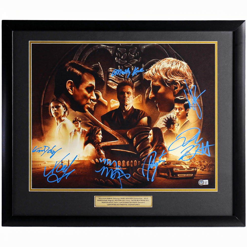 Cobra Kai Signed Poster Memorabilia – Gold & Silver Pawn Shop