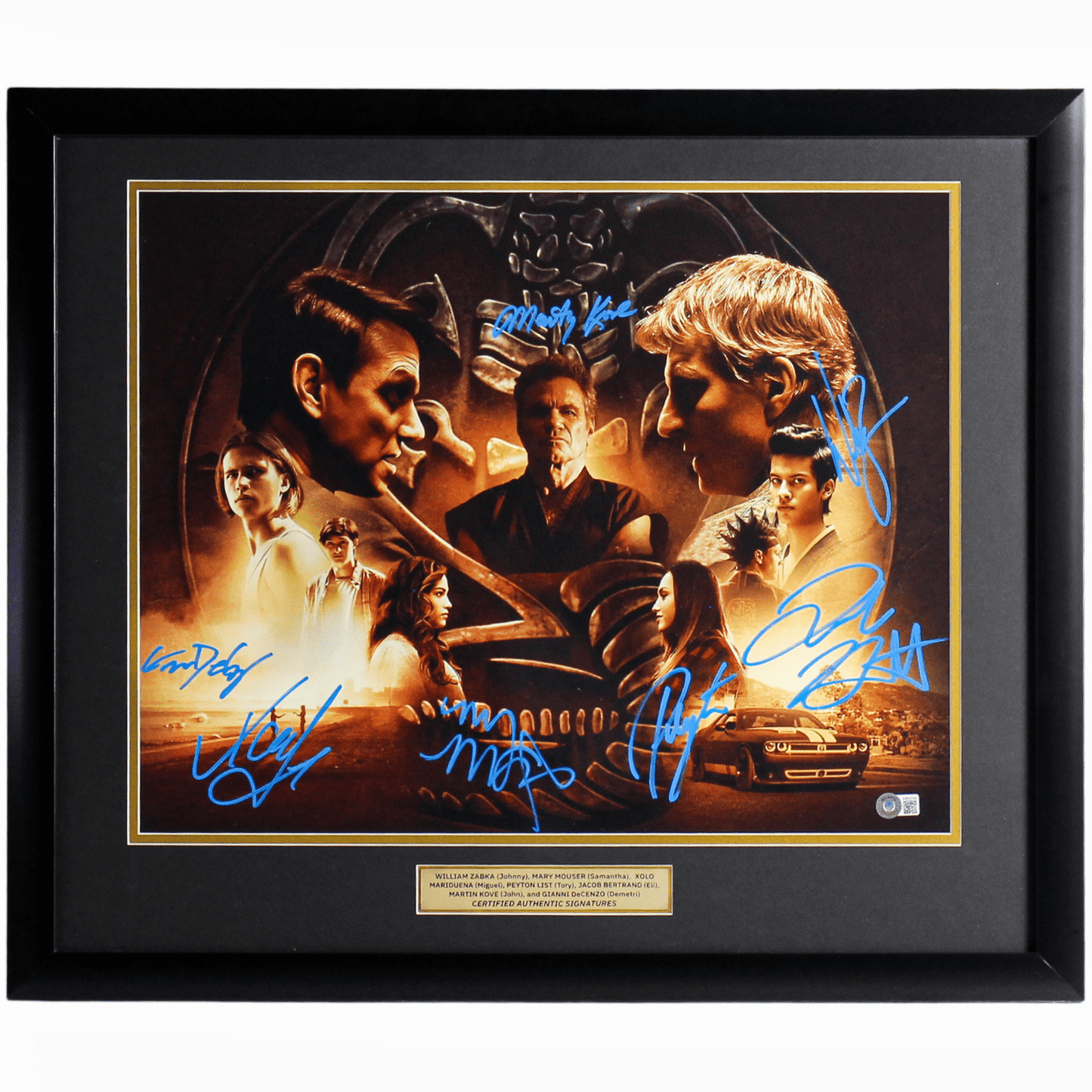Cobra Kai Signed Poster Memorabilia Gold & Silver Pawn Shop