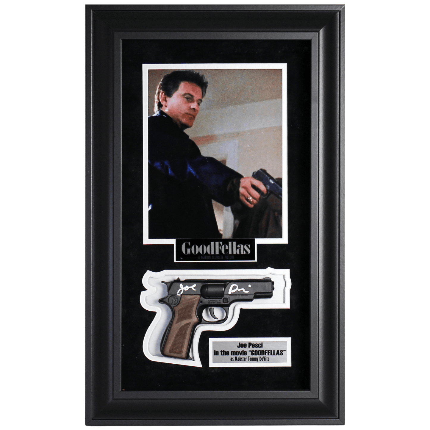 Joe Pesci “Good Fellas” Signed Memorabilia Gold & Silver Pawn Shop