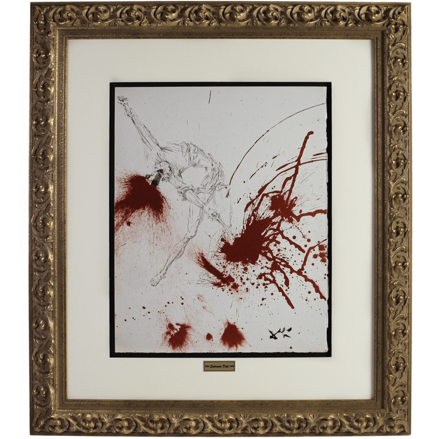Salvador Dali; Les Outres de Vin Art Gold & Silver Pawn Shop