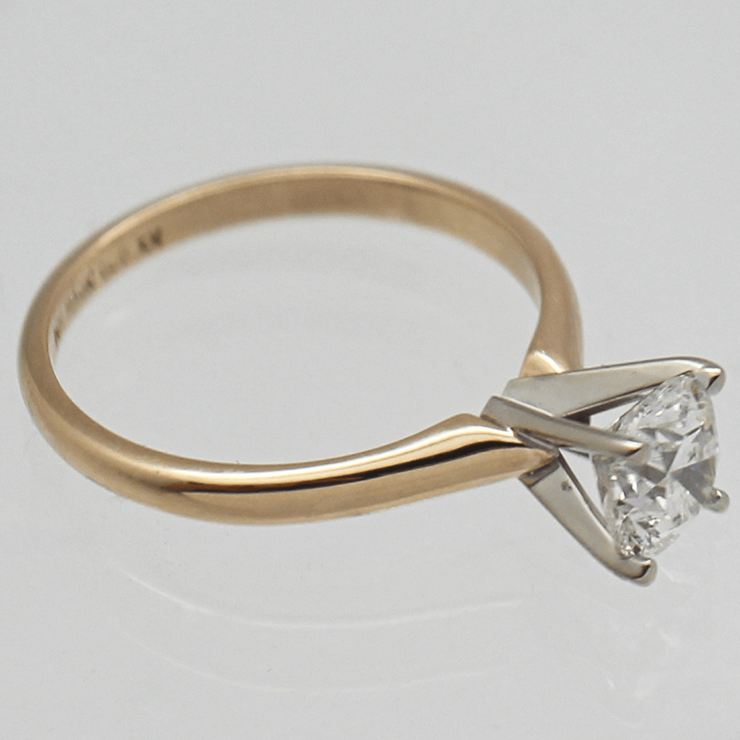 Classic Four-Prong Diamond Ring Gold & Silver Pawn Shop