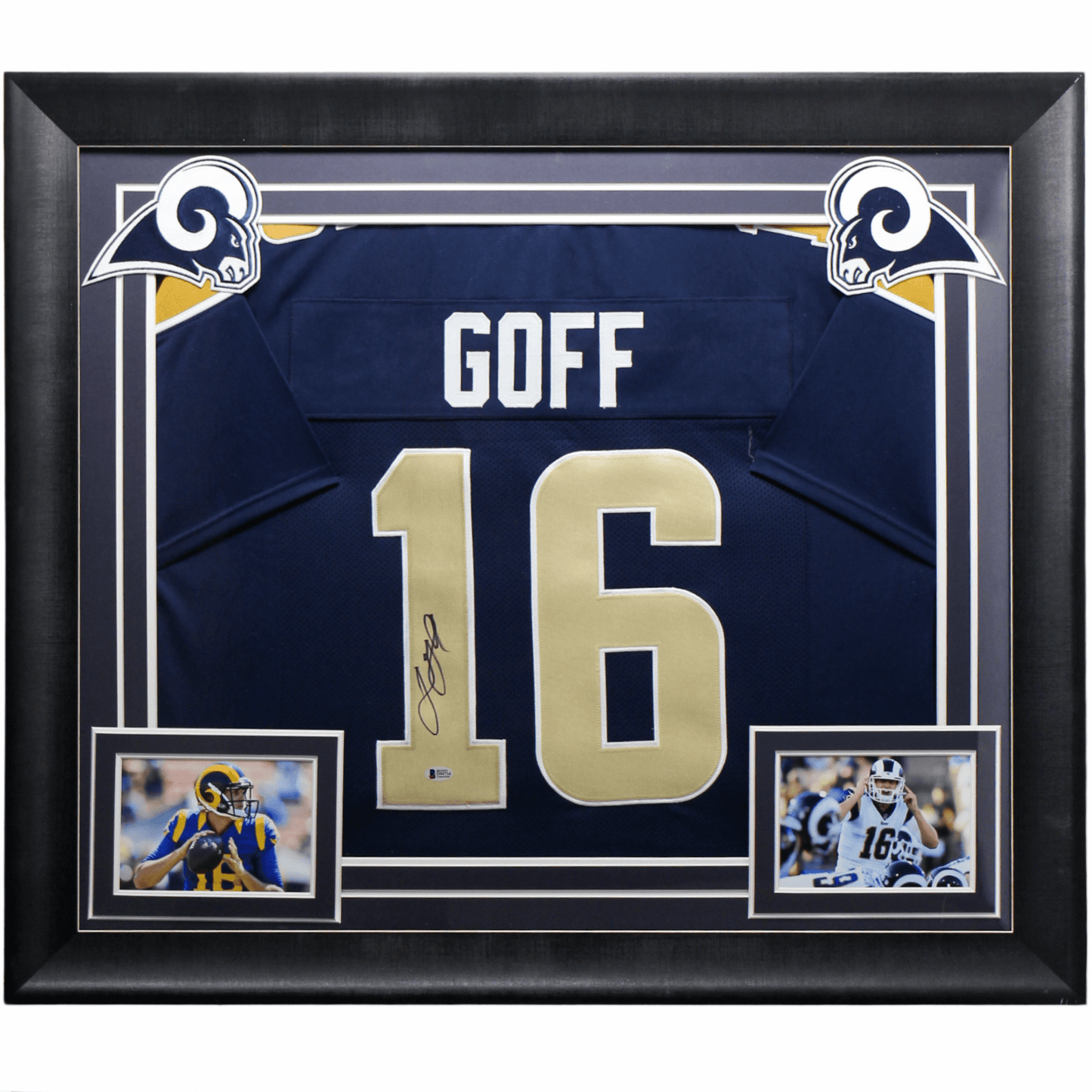 Jared Goff Autograph Memorabilia Gold & Silver Pawn Shop