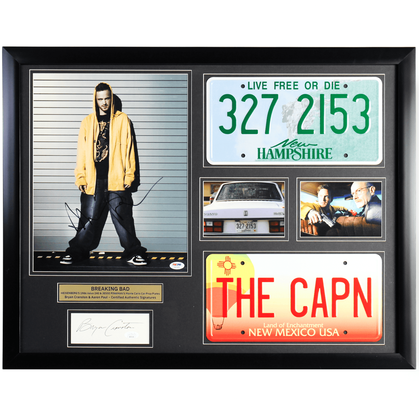 "Breaking Bad" Bryan Cranston & Aaron Paul Signed Memorabilia Gold & Silver Pawn Shop