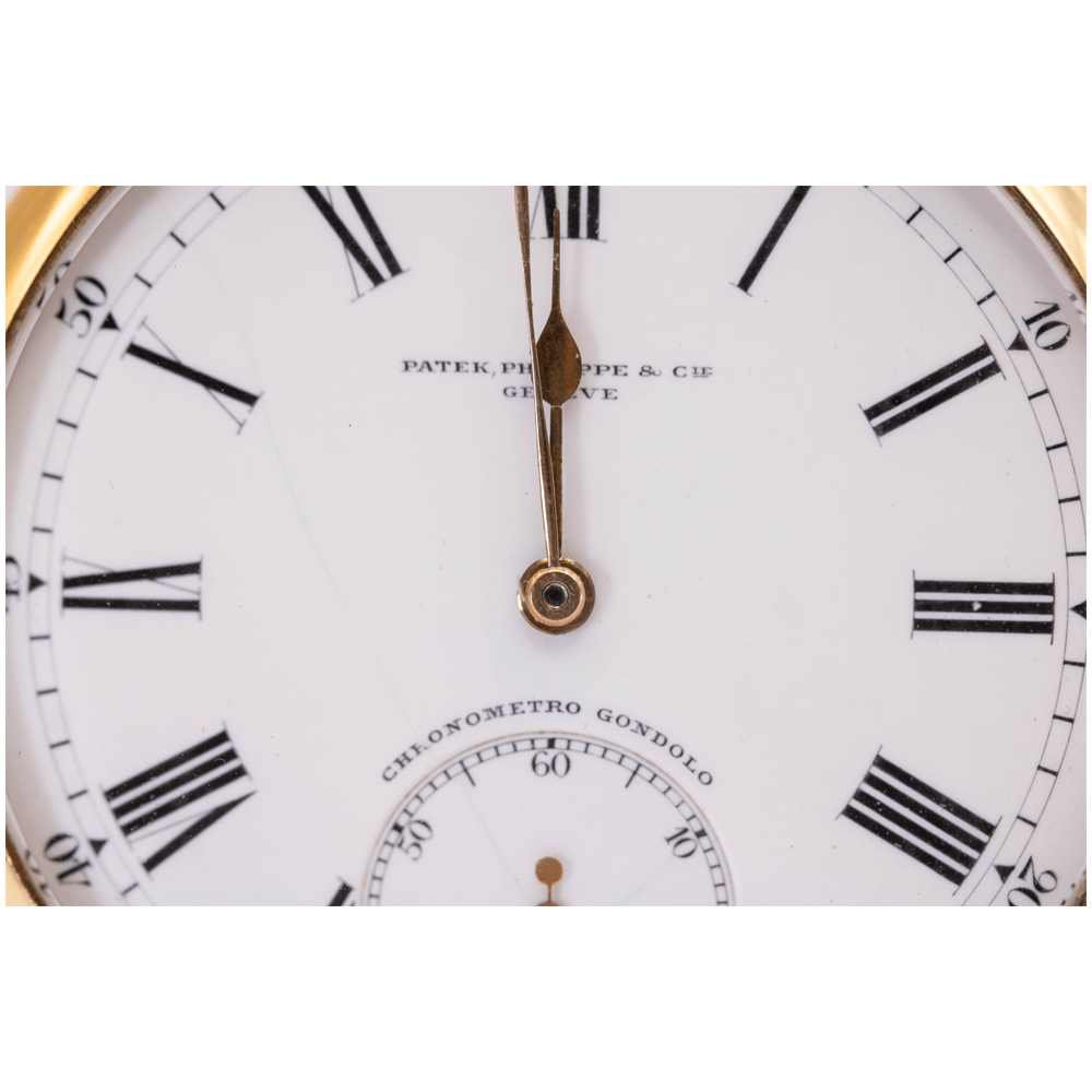 Patek Philippe & Cie 18K Pocket Watch Gold & Silver Pawn Shop