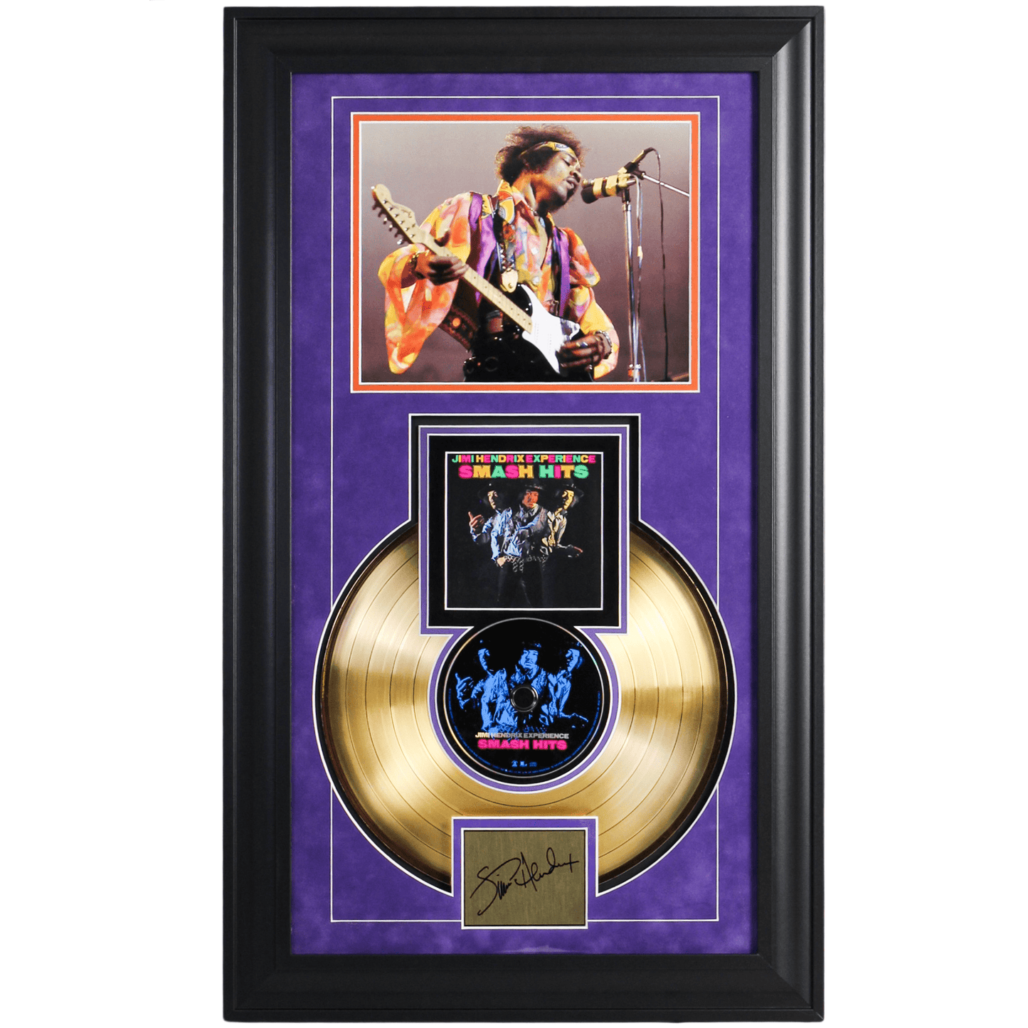 Jim Hendrix Gold LP/CD Memorabilia Gold & Silver Pawn Shop