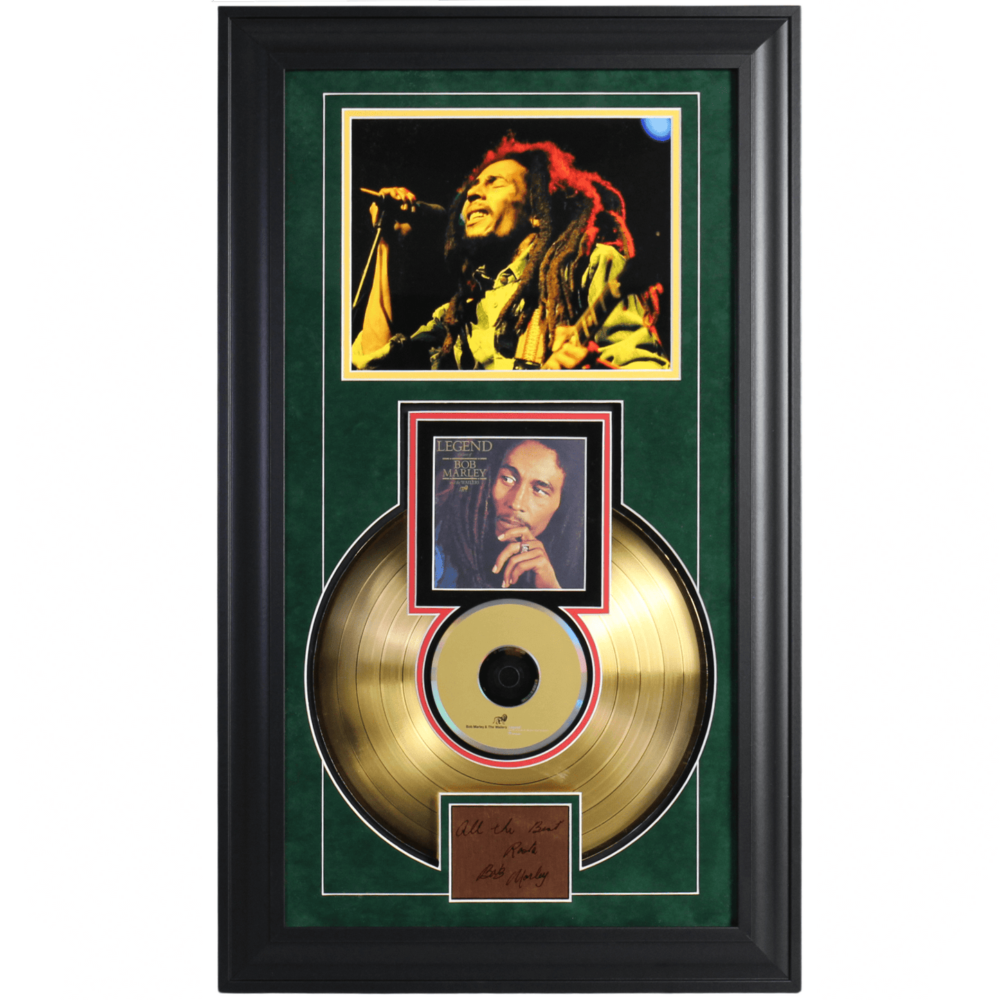 Bob Marley Gold LP/CD Memorabilia Gold & Silver Pawn Shop