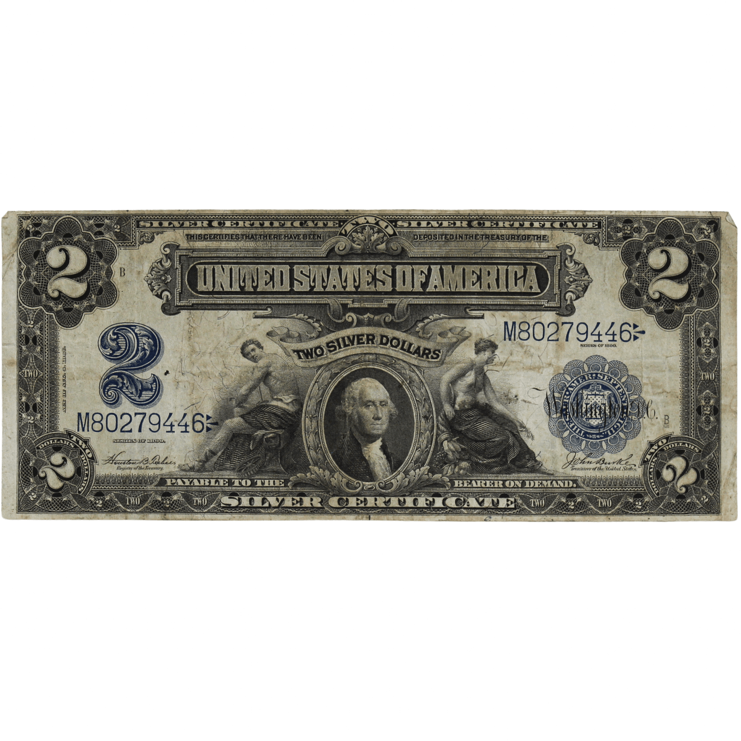 1899 Series $2 Silver Certificate Gold & Silver Pawn Shop