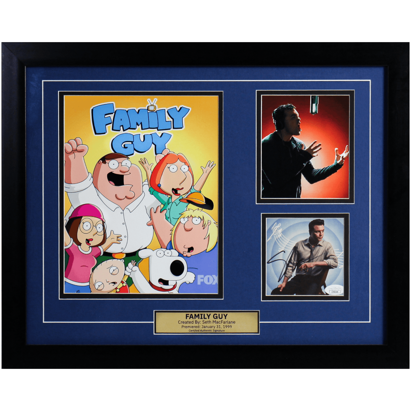 Seth Macfarlane Signed Memorabilia Gold & Silver Pawn Shop
