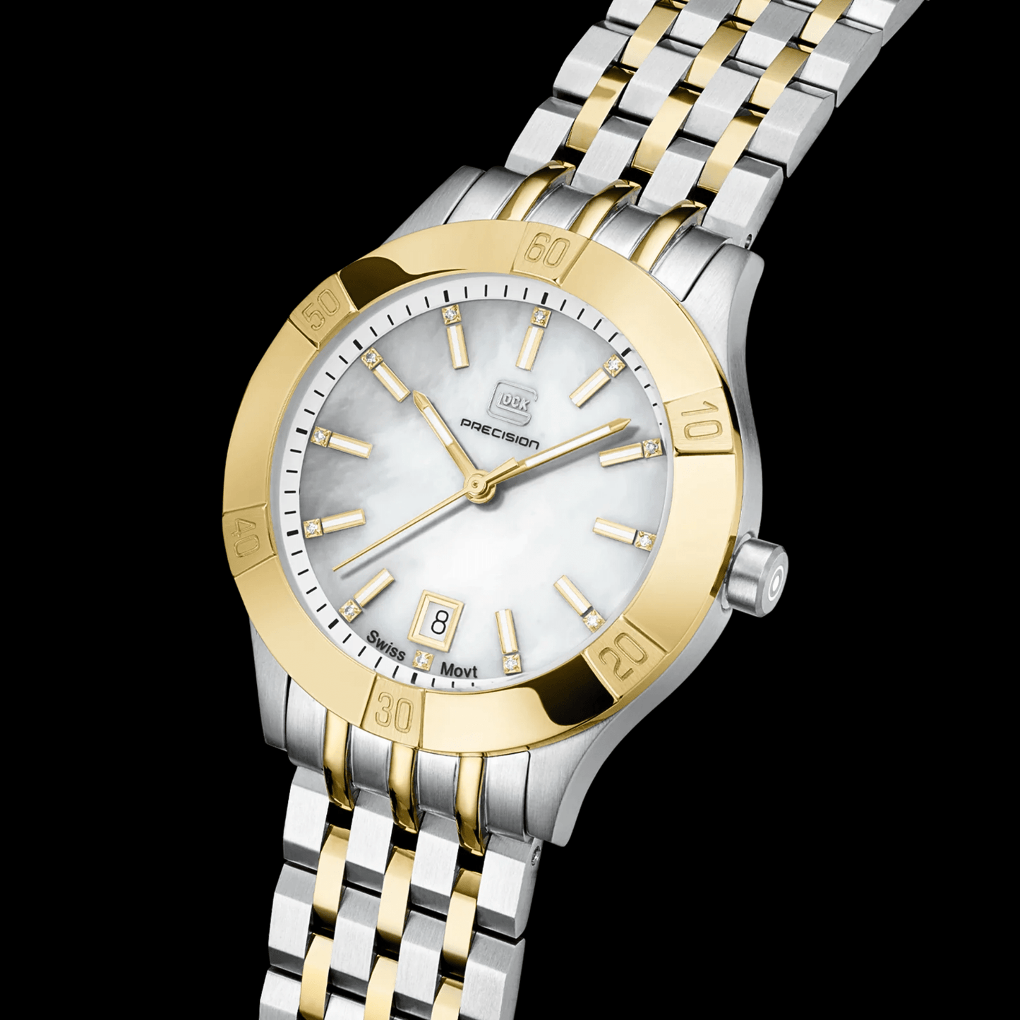 Glock Precision GW-31-1-18 Watch Gold & Silver Pawn Shop