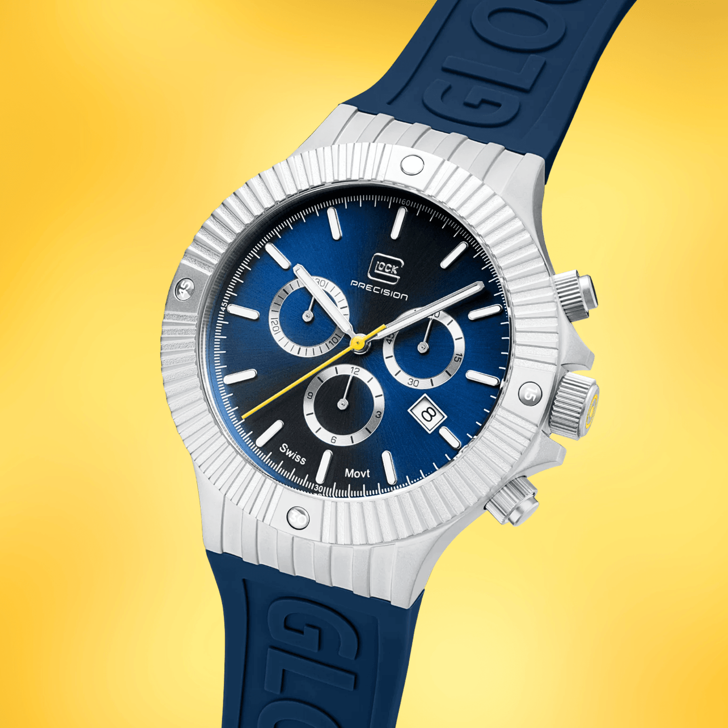 Glock Precision GW-37-1-24 Watch Gold & Silver Pawn Shop