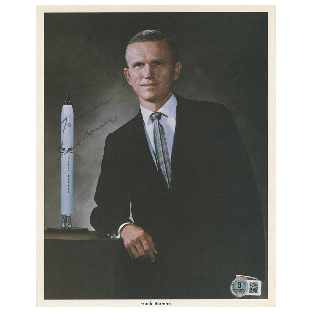 Frank Borman Signed Photo Gold & Silver Pawn Shop