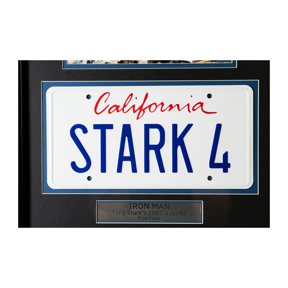 Robert Downey Jr. Signed Iron Man Memorabilia Gold & Silver Pawn Shop