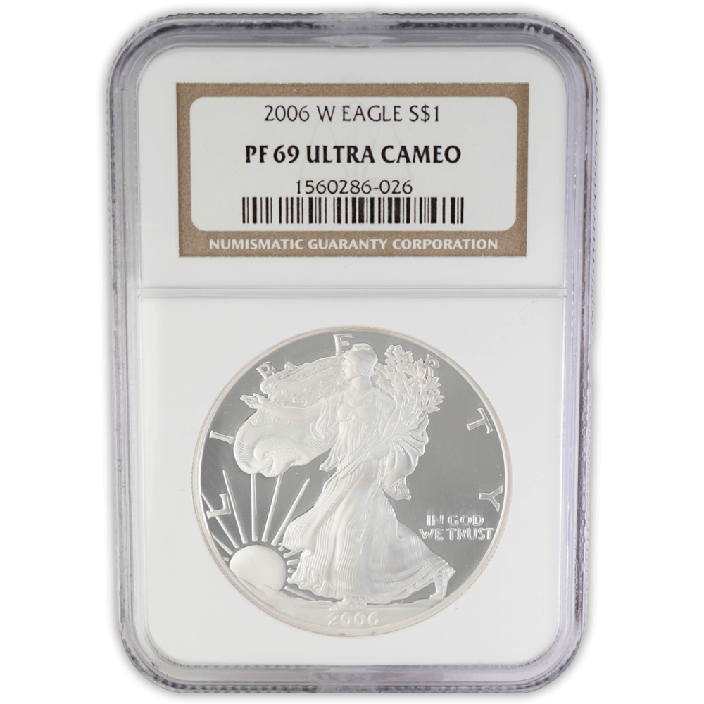 2006 W Eagle S$1 PF 69 Ultra Cameo NGC – Gold & Silver Pawn Shop