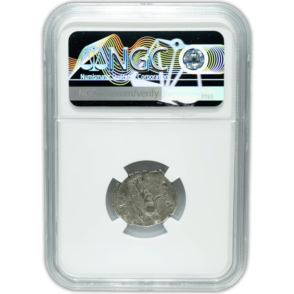 Roman Empire Antonius Plus, AD 138-161 Ch VF NGC Gold & Silver Pawn Shop