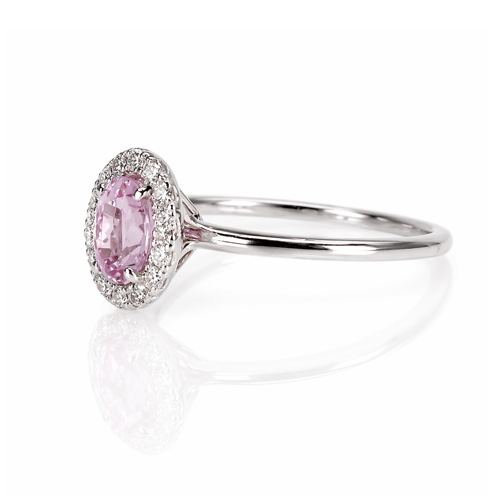 Kunzite & Diamond Halo Ring
Gold & Silver Pawn Shop
