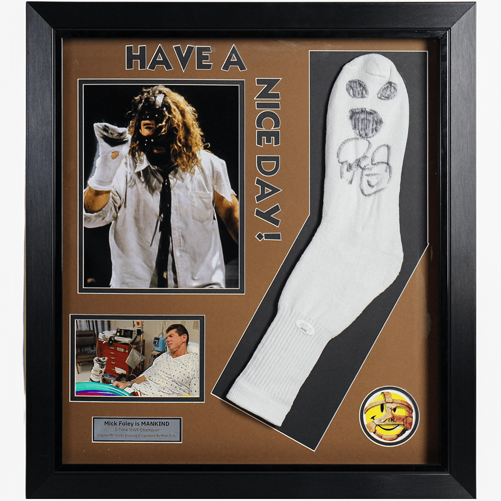 WWF Wrestling Poster: Mick Foley – Faces Of Foley, 22.25" X 34.5", Free Shipping #3475