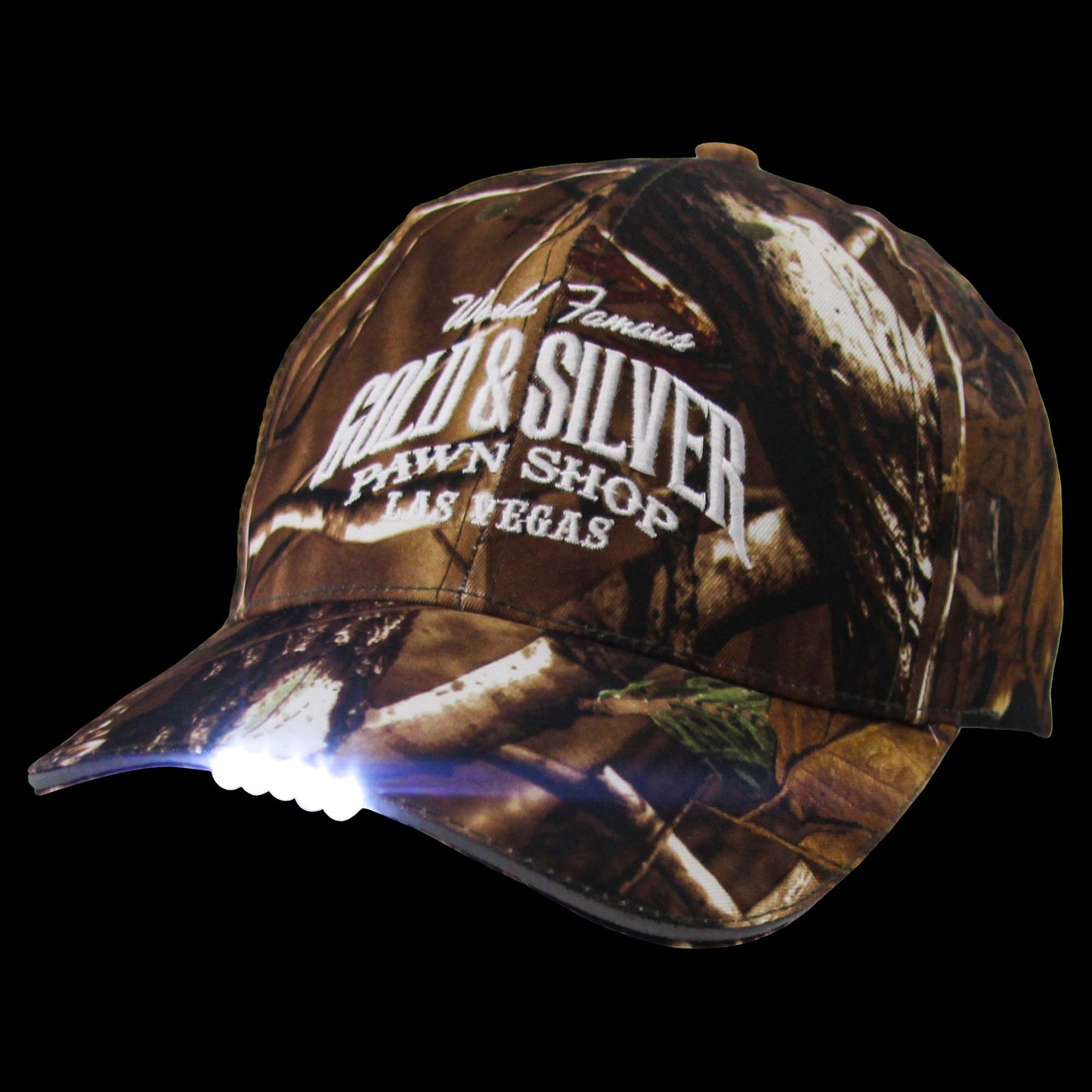Gold & Silver Pawn Shop Camouflage Light Hat Black 