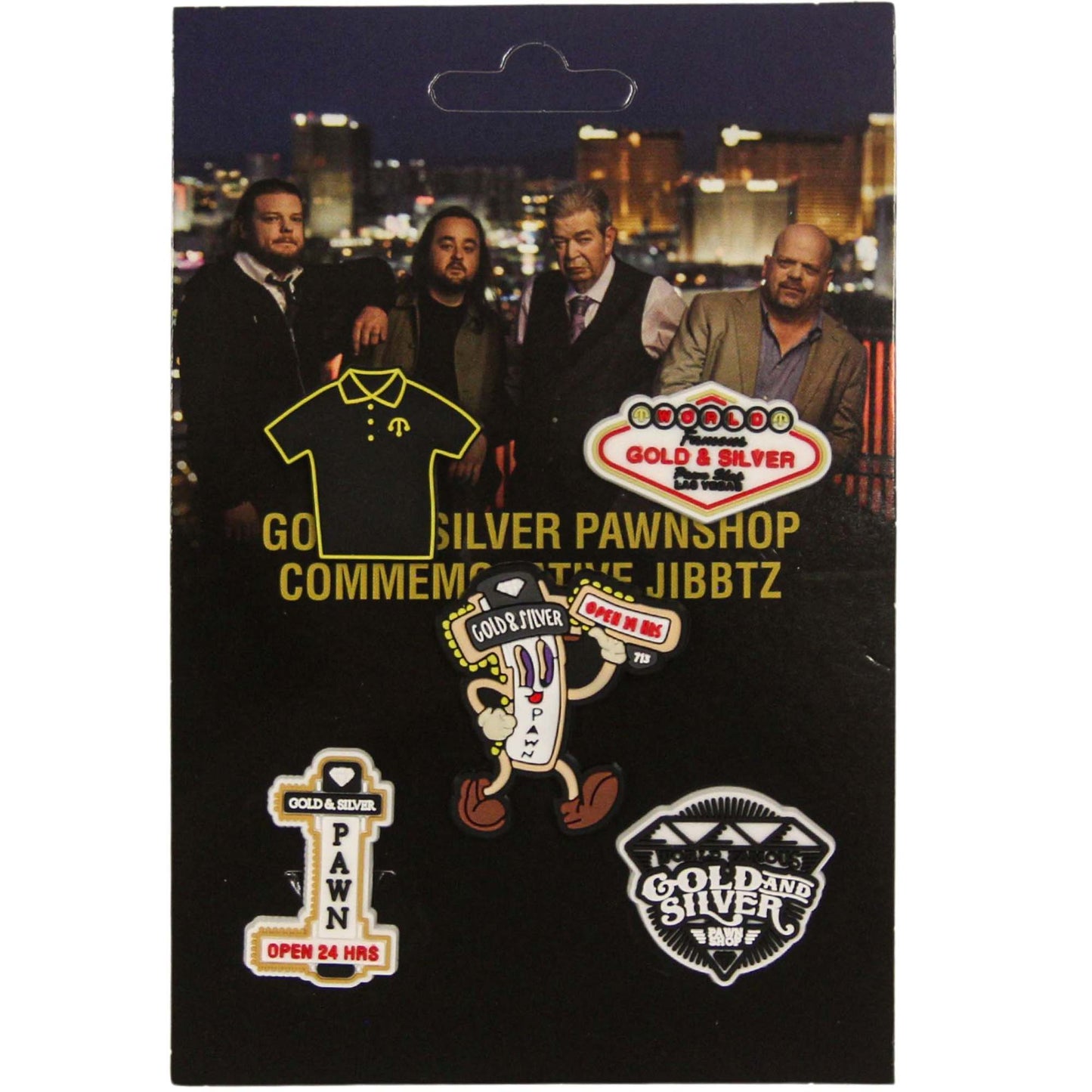 Gold & Silver Pawn Shop Charms Set of 5 Gold & Silver Pawn Shop