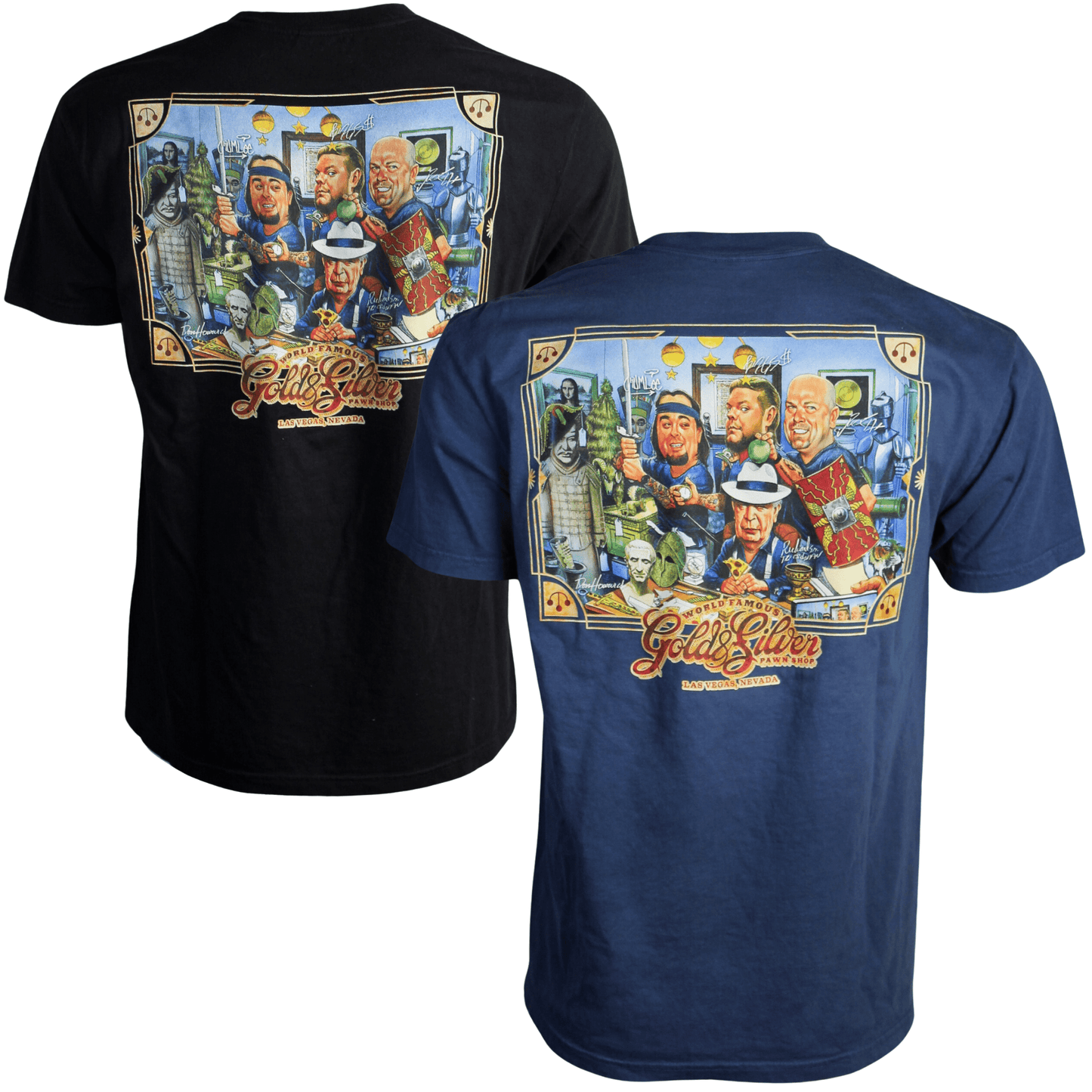 Gold & Silver Pawn Tee by Don Howard Gold & Silver Pawn Shop