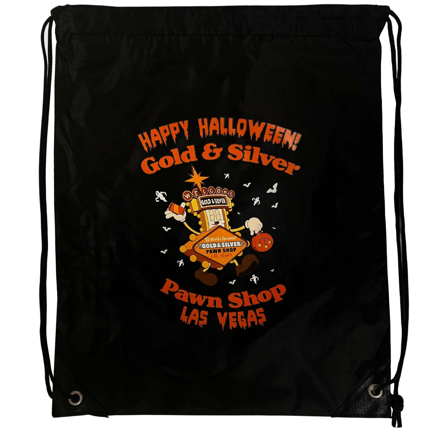 Gold & Silver Pawn Shop Halloween Drawstring Bag Gold & Silver Pawn Shop