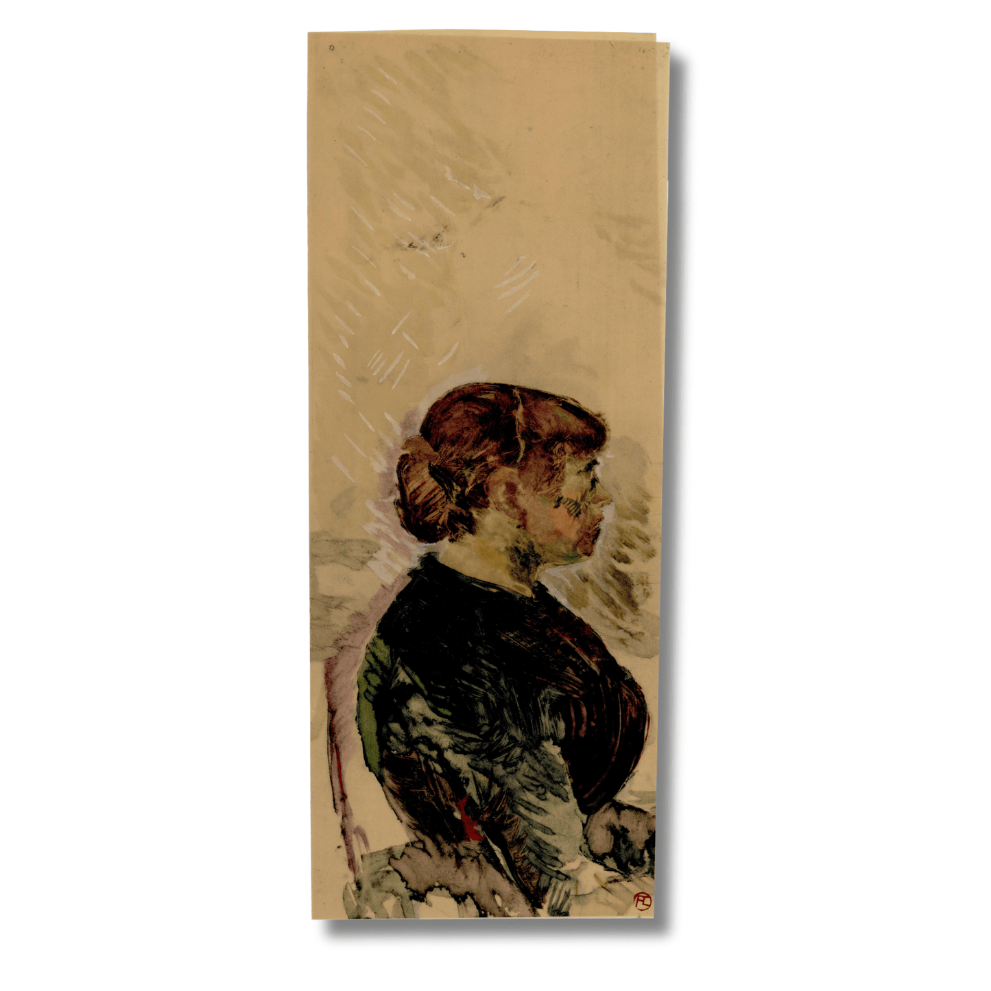Henri de Toulouse-Lautrec Artwork; Peinture a l'sessence Sur Calque Pile en Deux Art Gold & Silver Pawn Shop
