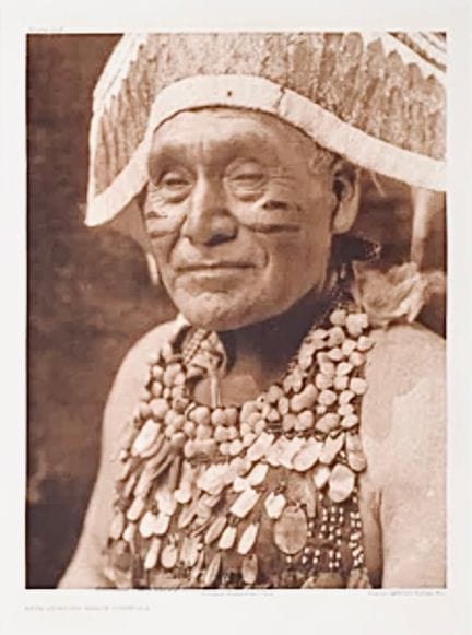 Edward Curtis; Hupa Jumping Dance Costume Art G S Pawn