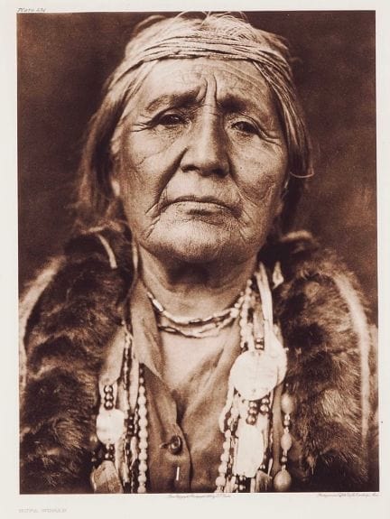 Edward Curtis; Hupa Woman Art G S Pawn