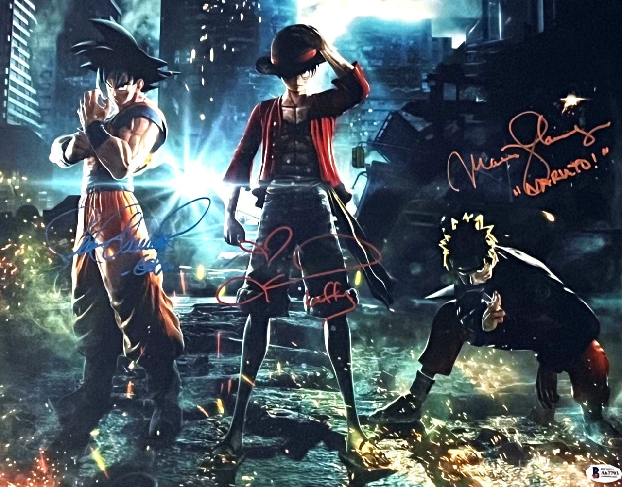 Jump Force Autographed Memorabilia G S Pawn