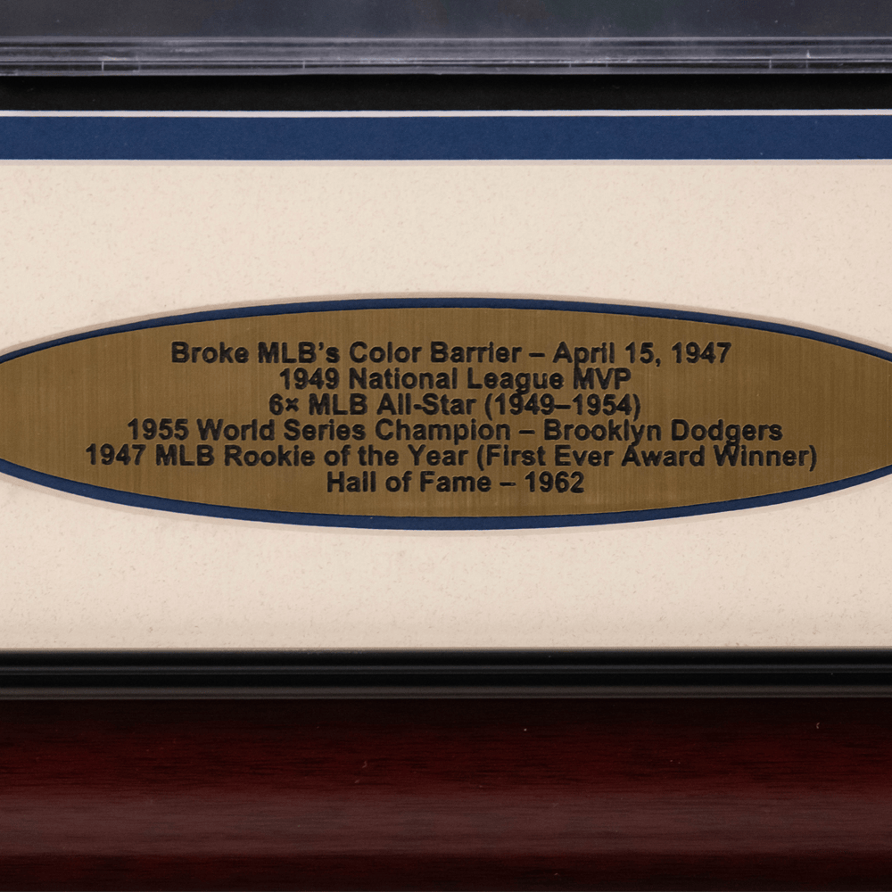 Jackie Robinson Autograph Gold & Silver Pawn Shop