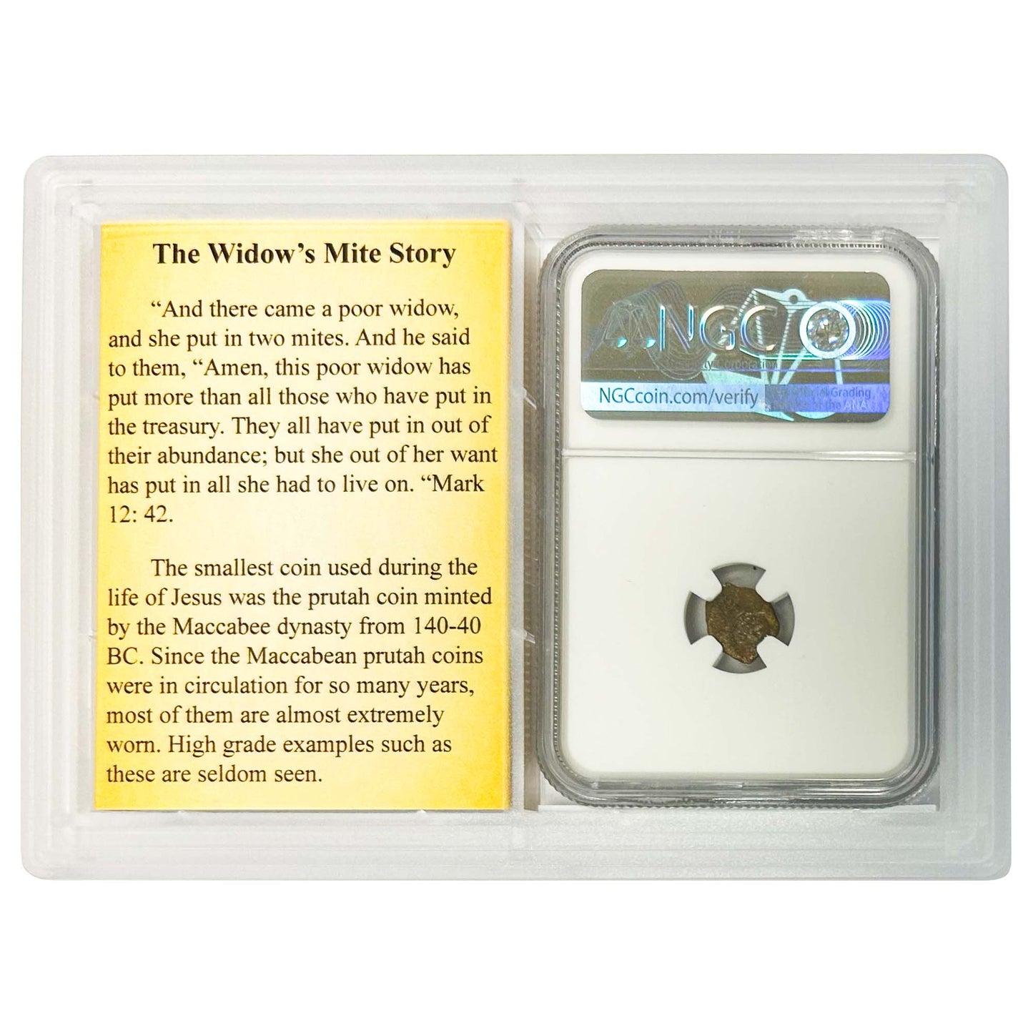 Biblical Era "Widow's Mite" Coin VF Gold & Silver Pawn Shop