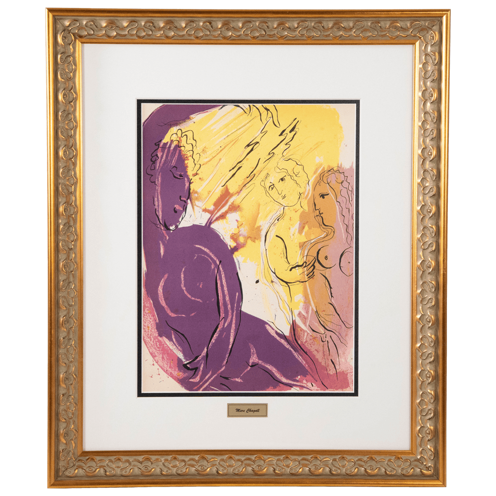 子犬様専用 Marc Chagall 抽象画 金色フレーム 【公式通販】